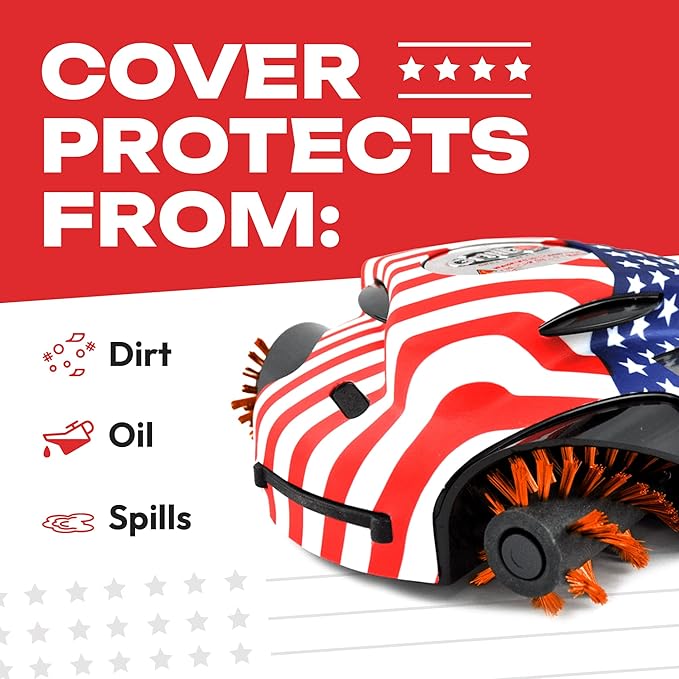 Grillbot Silicone Covers, Ultimate Protection for Your Robotic Grill Cleaner - Durable, Heat & Weather Proof, Easy-to-Use Grillbot Skin