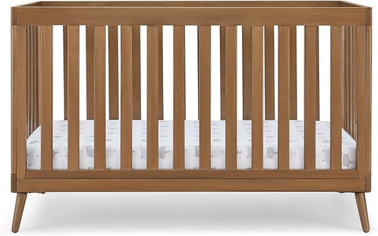 Delta Children Essex 4-in-1 Convertible Crib - Greenguard Gold Certified, Chestnut