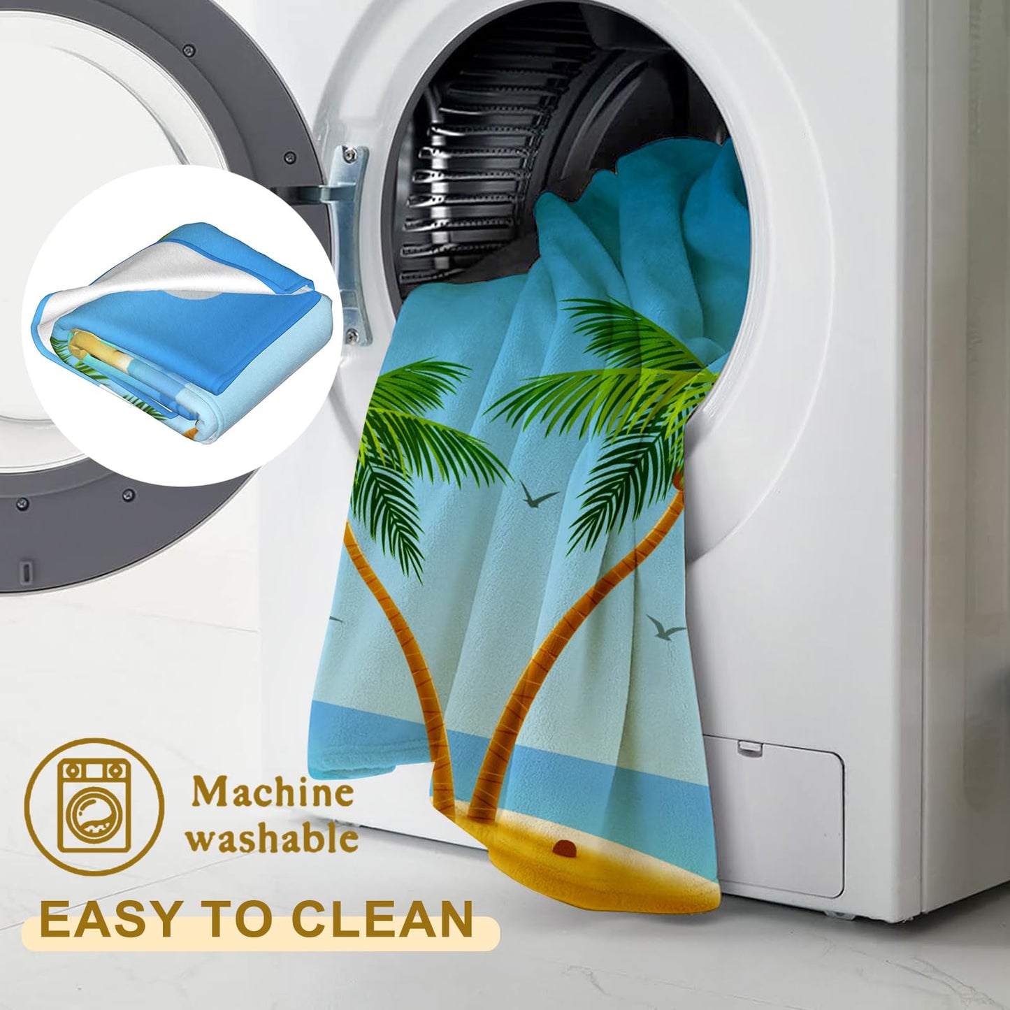 ainori Christmas Decorative Blanket, Gnome Reindeer Snowman Snowflake Print Throw Decoration, Soft Flannel Winter Blankets for Couch Bed Sofa, Holiday Home Decor, Xmas Festival Gifts 50x60 Inch