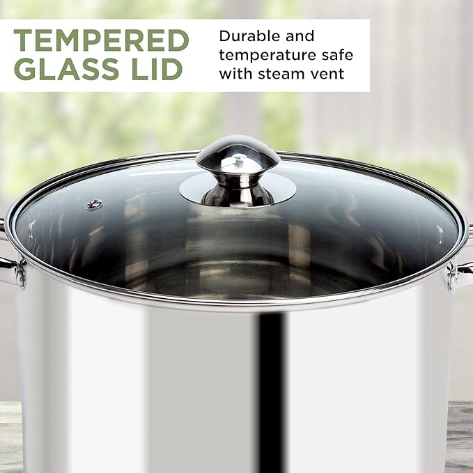 Ecolution Stainless Steel, 8-Quart (Pack of 2)