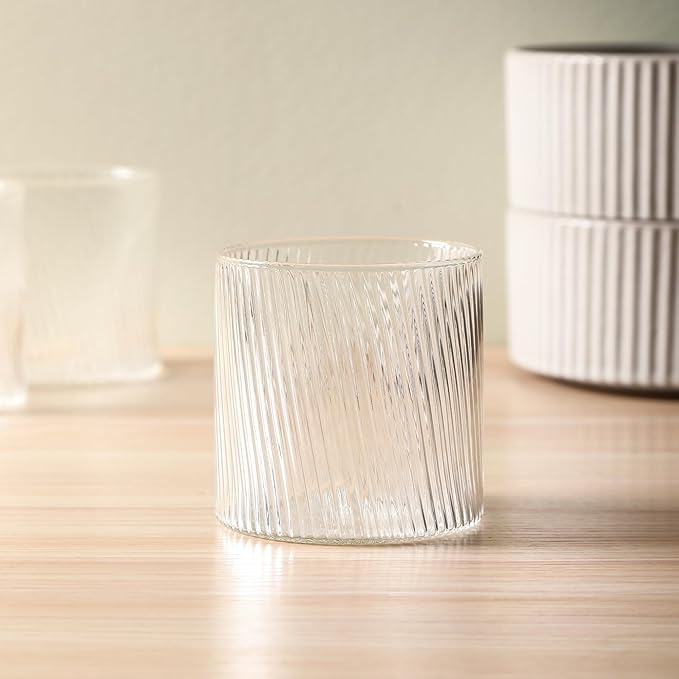 Stone Lain Haven Stoneware 16-Piece Dinnerware Set, Plates and Bowls Sets for 4, Dish Set, Includes Dinner sets, Salad Plates, Cereal Bowls, Glassware, Microwave & Dishwasher Safe, Beige