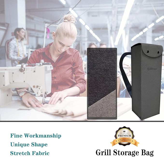 Grill tool bag，BBQ tool storage，Grilling Bags for Outdoor Grilling, Grill tool storage， BBQ tool bag， grill utensil storage,Foldable Grill Bag for Camping and Hiking BBQ.