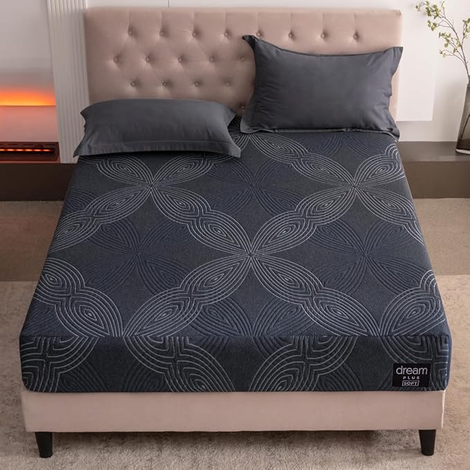 10 Inch Memory Foam Mattress in a Box,Gel Memory Foam for Cool Sleep&Pressure Relief,Made in USA,CertiPUR-US Certified,King Size Bed,80" X 76" X 10"