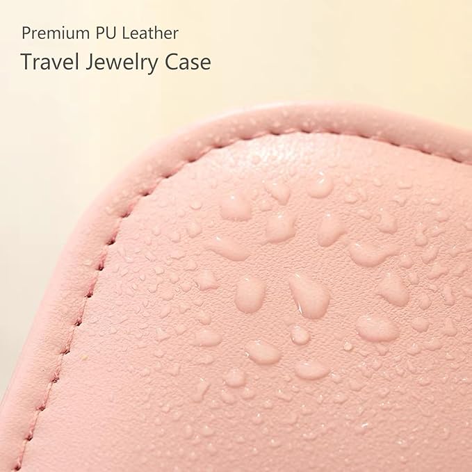 Personalized Jewelry Box Gifts for Women Custom Travel Jewelry Case Organization Leather Customized Birthday Anniversary Bridesmaid Gifts