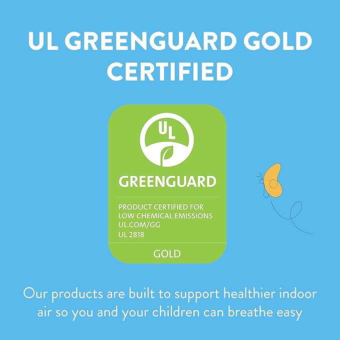 Wooden Toddler Chairs, 8", Stackable Chairs, Natural, 2-Pack