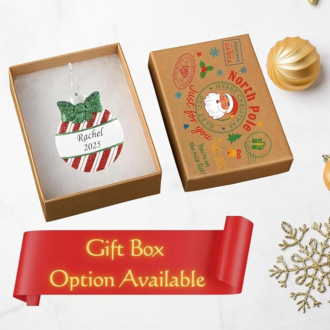 2025 Soccer Christmas Ornament – Personalized Soccer Ball Holiday Keepsake – Custom Soccer Ornament for Kids, Players & Fans – Unique Sports Decoration & Gift for Soccer Lovers (Soccer Kick Boy)