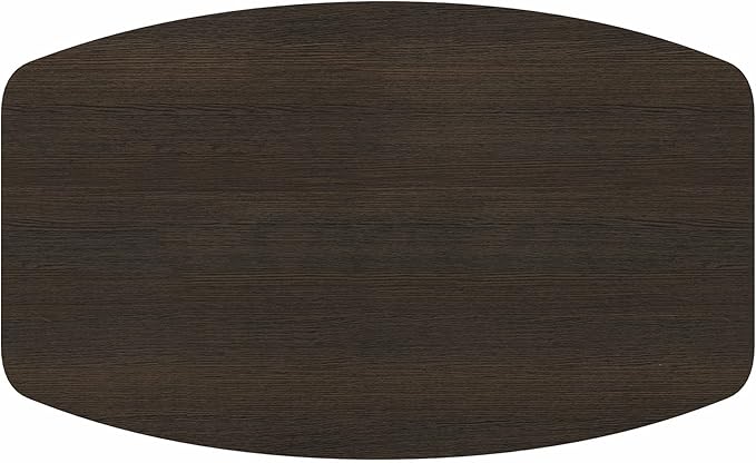 Furinno Simple Design Coffee Table, Dark Brown