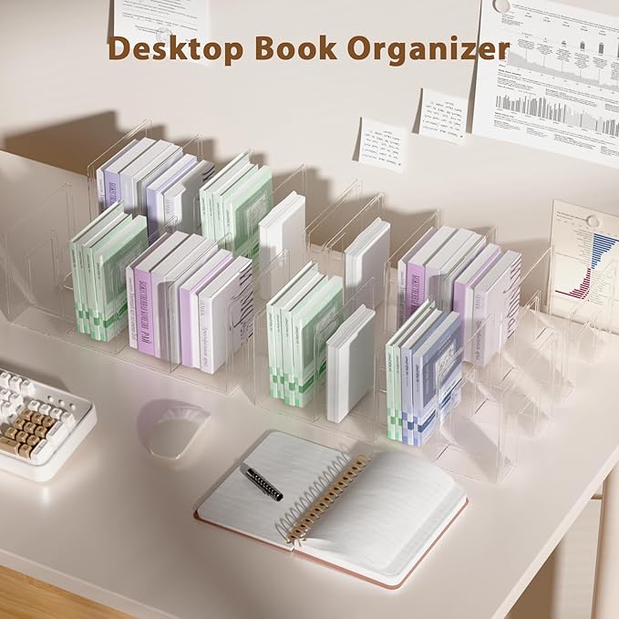 Acrylic Kids Shoe Rack - 4 Pack Clear Shoe Organizer for Toddlers & Children, Space-Saving Nursery Shoe Storage Shelf, Small Baby Shoes Display Rack for Closet/Entryway, for Desk File Book Organizer