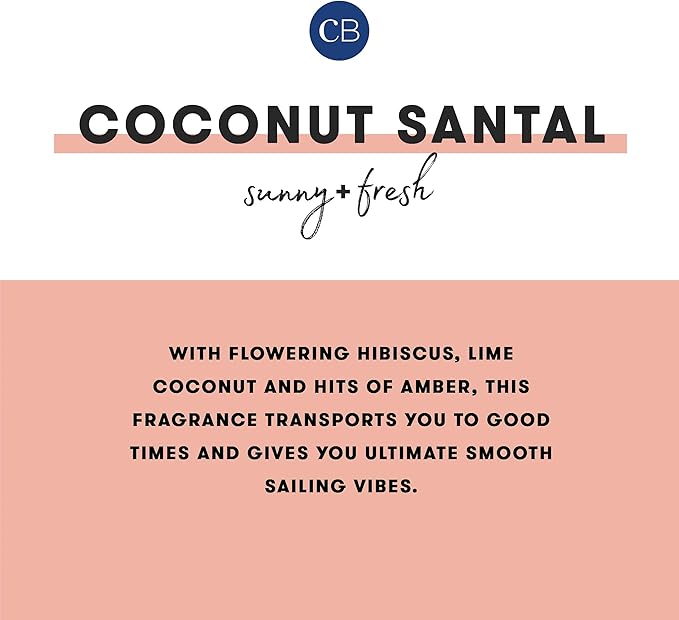 Capri Blue Coconut Santal Scented Candles for Home - Mercury Iridescent Inverted Jar Candles - Housewarming Gifts for Women & Men - Long Burning Soy Wax Blend - Capri Blue Coconut Santal (10 oz)
