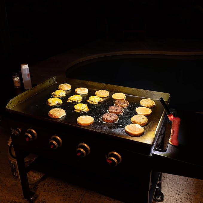 Griddle Grill Night Light Compatible with Blackstone, Traeger, Gas One, Royal Gourmet, Camp Chef Griddles - Bright, Rechargeable Magnetic Light That Illuminates Griddle Surface for Night Grilling