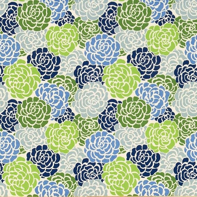 RSH DECOR: Tufted Adirondack Chair Cushion | 42.5” x 21” | All-Weather Spun Fabric | Water and Fade-Resistant | Outdoor Cushion for Patio Furniture | Livi Courtyard Floral