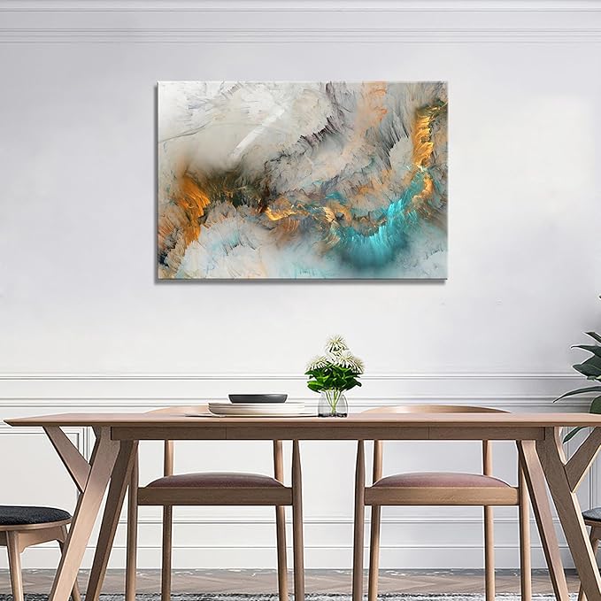 XXMWallArt FC3281 Abstract Canvas Wall Art Fancy Paint Canvas Print Painting Artwork for Living Room Bedroom Kitchen Home and Office Wall Decor