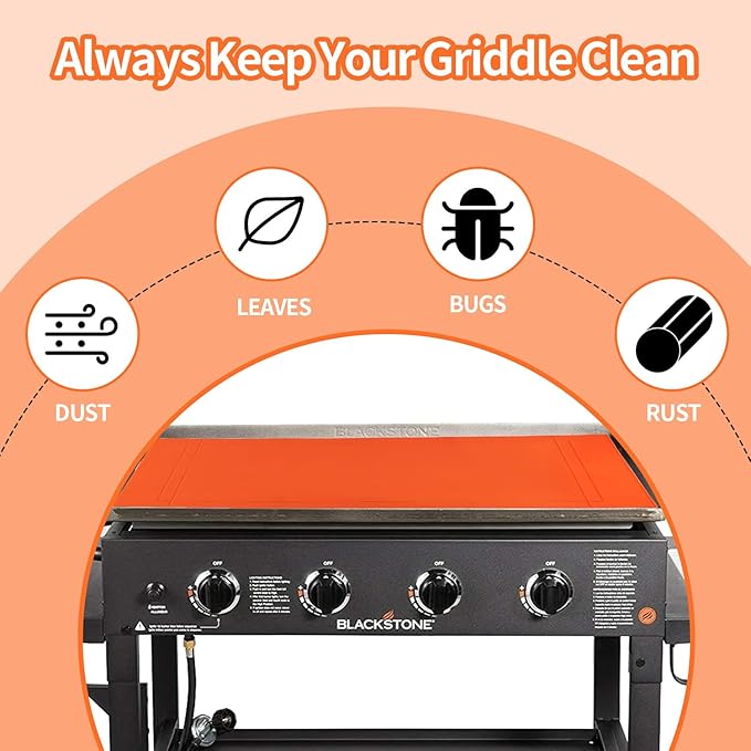 Cuttable Silicone Griddle Protect Mat for Blackstone,Compatible with 36", 30",28" Models, Protect Mat for Blackstone Griddle,All Season BBQ Grill Mat Protective Cover