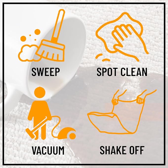 Ottomanson 5' x 6'6" Alphabet Kids Rug - Educational ABC Play Mat for Playroom, Bedroom, Daycare & Classroom - Fun & Interactive Learning Carpet - Durable & Non-Slip for High-Traffic Areas, Blue