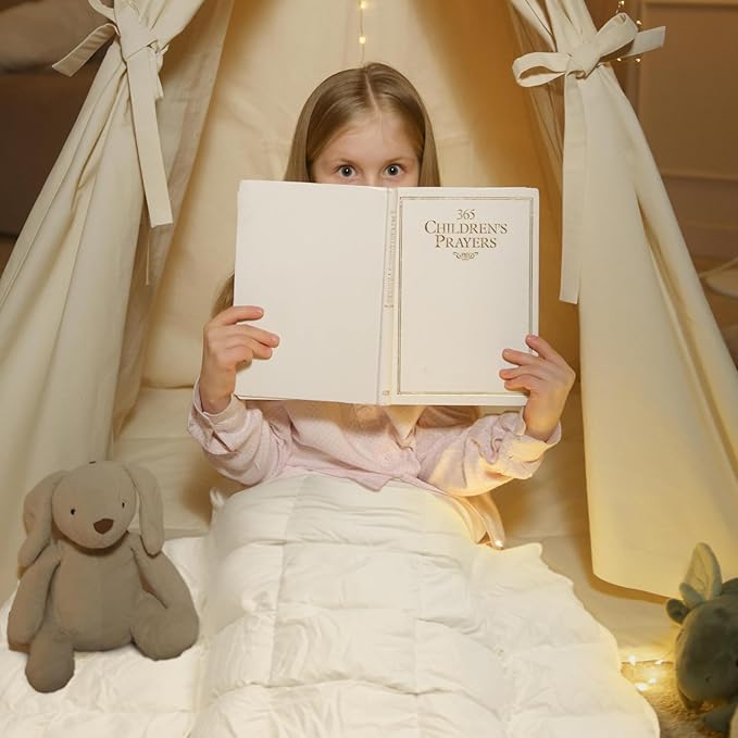 zzlamb Toddler Comforter Kids Crib Blanket, Warm Baby Down Quilt Crib Comforter Small Duvet Insert, Lightweight Soft Noiseless Cotton-Blended Shell Down Proof Machine Washable, White 45x60in