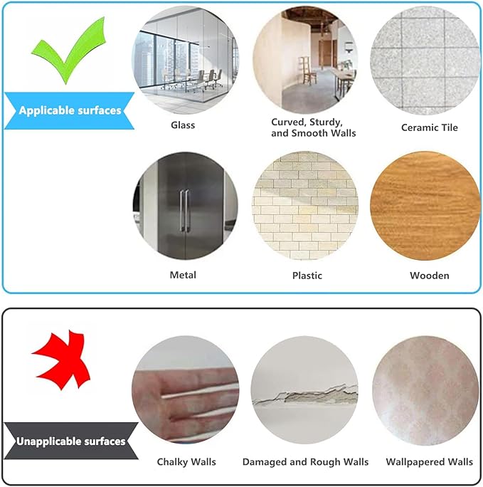 Magnetic Dry Erase Whiteboard Paper with Adhesive, 30" x 15" White Board Film for Wall, Easy to Write and Clean Dry Erase Board for Office, Classroom, Home, Include Marker, Magnetic Eraser and Magnets