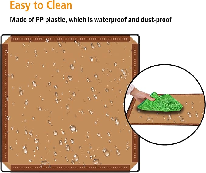 HOMIDEC Closet Organizer, 12-Cube Closet Organizers and Storage, Cube Storage Organizer for Kids, Closet, Bedroom, Bathroom, Office, Brown