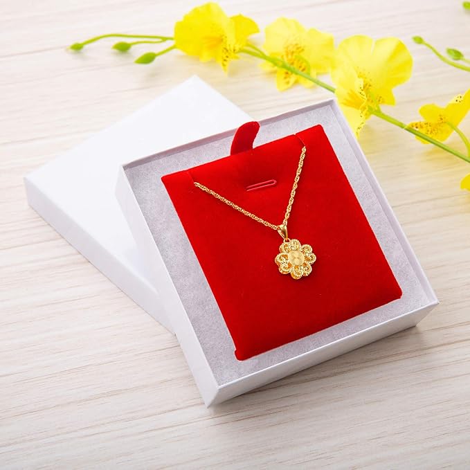 GEFTOL Jewelry Gift Boxes 40 Pack 3.5x3.5x1 Inch Cardboard Jewelry Boxes,Small Gift Boxes for Jewelry Earrings Necklaces Handmade Bangles Bracelets(White)