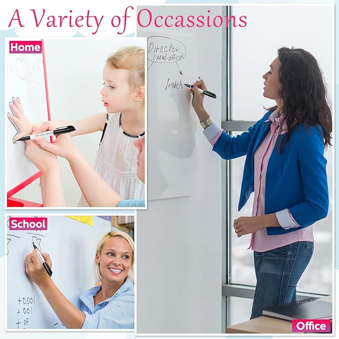 Sepamoon 240 Pack Dry Erase Markers Bulk Chisel Tip Whiteboard Markers Pens Low Odor for School Office Home(Multicolor)