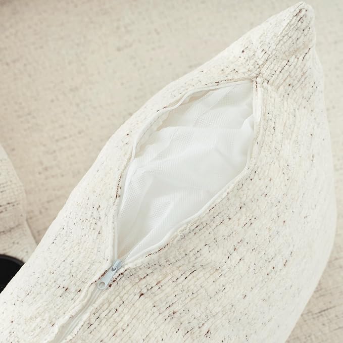 Ball & Cast 109.9" Sectional Sofa with Pull Out Bed, Chenille Upholstered Sleeper Sofa bed with Storage Chaise, Convertible U Shaped Couch with Two Cup Holders and Charging Ports for Living Room,Beige