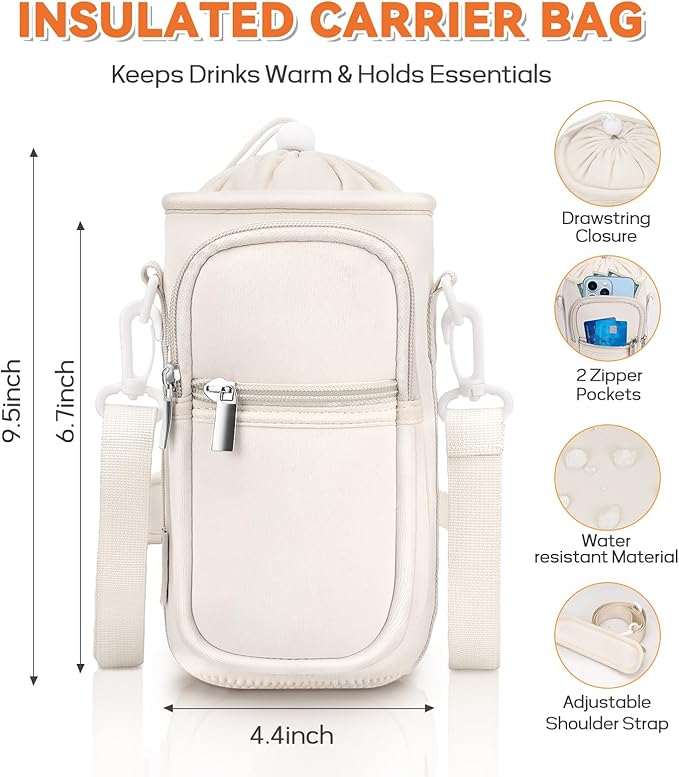 Portable Blender Personal Juicer for Shakes and Smoothies - 27 OZ Electric Protein Shaker Bottle with Insulated Sleeve, Travel Lid, USB-C Rechargeable - Mini Small Blender Cup for Kitchen, Office, Gym