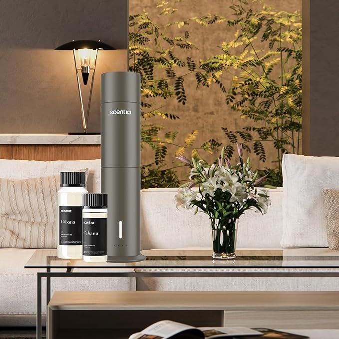 Hotel Diffuser Oil Inspired by The Ritz Carlton Hotel Scent - 500 ml 16.9 fl oz - Fragrance Oil Blend Jasmine, Bergamot & Fresh Marine Notes for Aromatherapy Diffusers and Humidifiers - Cabana