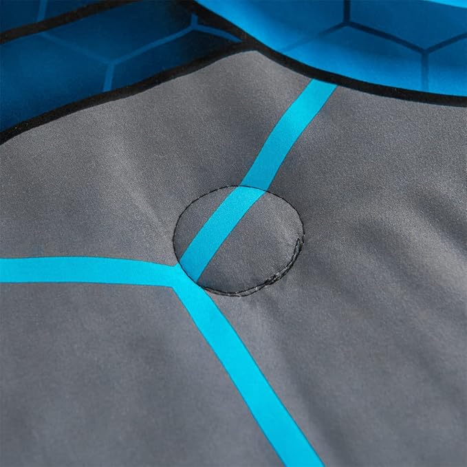 NTBED Game Console Comforter Set for Boys Girls Kids 3D Gaming Lightweight Microfiber Gamer Bedding Sets (Blue, Twin)