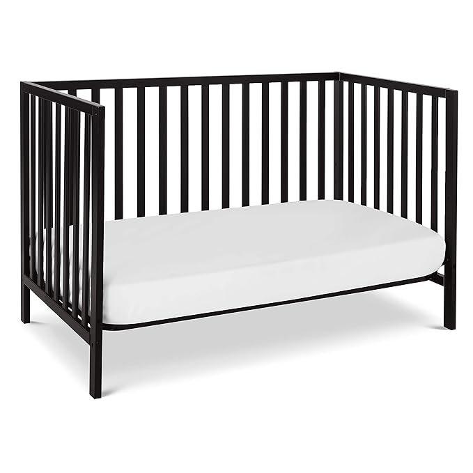 DaVinci Union 4-in-1 Convertible Crib in Ebony, Greenguard Gold Certified