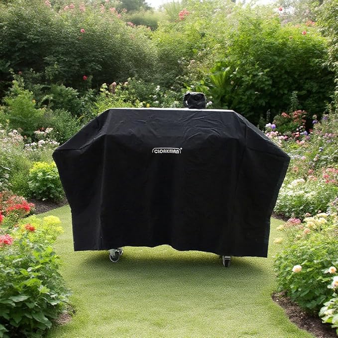 Premium Heavy-Duty Series Pit Boss Memphis Ultimate Grill Cover and Smoke Hollow PS9900-SY18 DG1100S 4in1 Combo Grill Cover GC7000