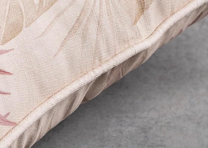 Maison d' Hermine Decorative Pillow Covers 12x20 Inch Rectangle 100% Cotton Throw Pillow Covers with Invisible Zipper Cushion Case for Living Room Couch, Chair, Sofas, Bedroom, Home (Creole - Beige)