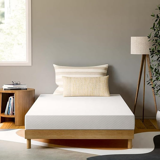 GAESTE 6 Inch Twin XL Cooling Memory Mattress Medium Firm CertiPUR-US Certified Foam, Pressure Relief & Cool Sleep Mattress-in-a-Box Comfort & Supportive Fiberglass Free (Twin XL, 6 in)