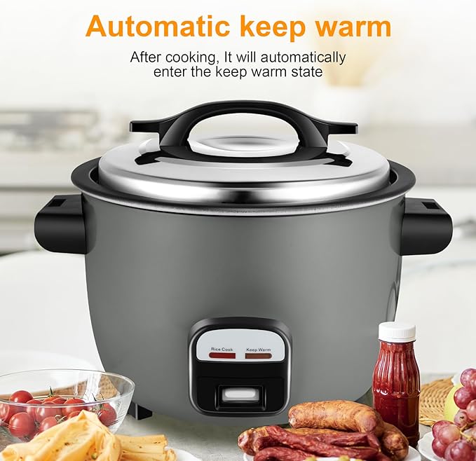 40 Cups Commercial Rice Cooker/Warmer (40-Cup)