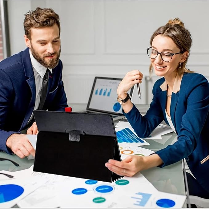 iNenya Portable White Board, 8.5 x 11 Inches, Small Dry Erase Board, Mini Portable whiteboard,Anti-Ghosting Surface, Smart Reusable Foldable for Kids Shool Students Office Home Travel (Black)