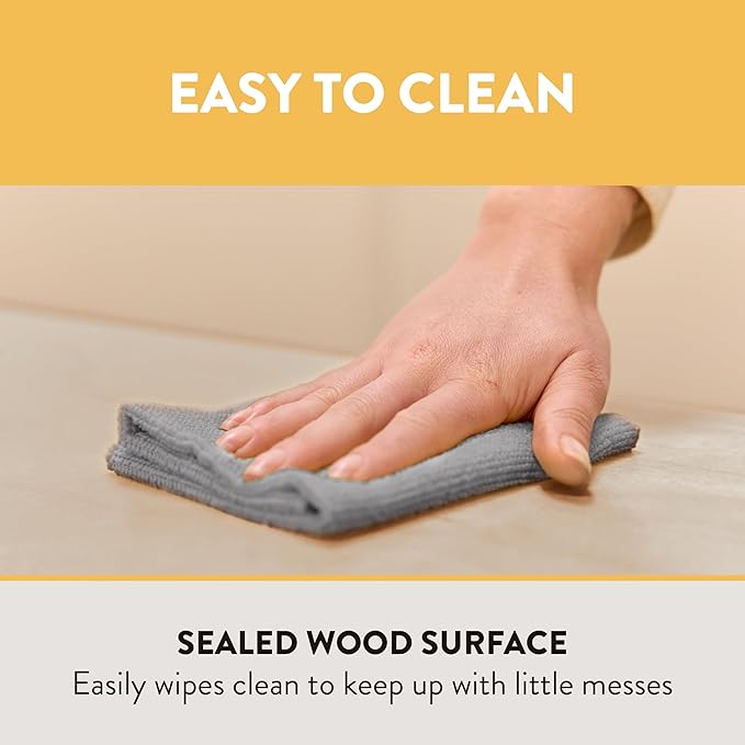 Wooden Toddler Chairs, 8", Stackable Chairs, Natural, 2-Pack