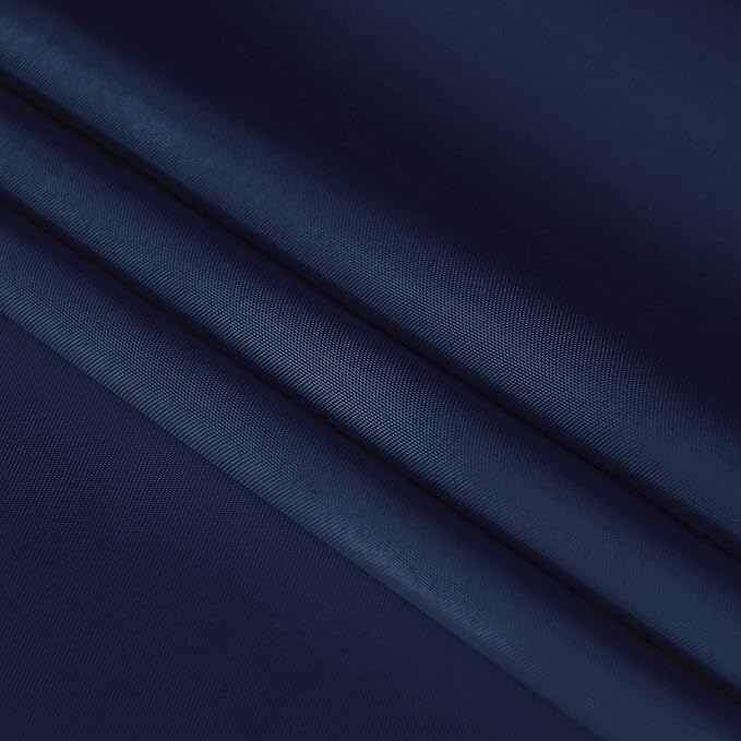 Hiasan Square Tablecloth - Waterproof Washable Polyester Table Cloth for Dining Room Kitchen Party Camping, Navy Blue, 54 x 54 Inch