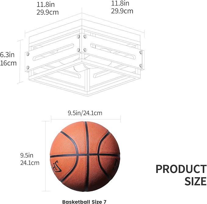 MAYNA Farmhouse Ceiling Light, 2-Light Rustic Flush Mount Ceiling Light with Metal and Wood, Farmhouse Hallway Light Fixtures for Kitchen Entryway Bedroom Dining Room