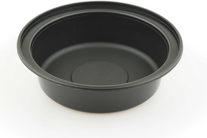 Green Direct Meal Prep containers 16 Oz. Round Microwavable Food Container with Lid /Portion Control Pack of 10