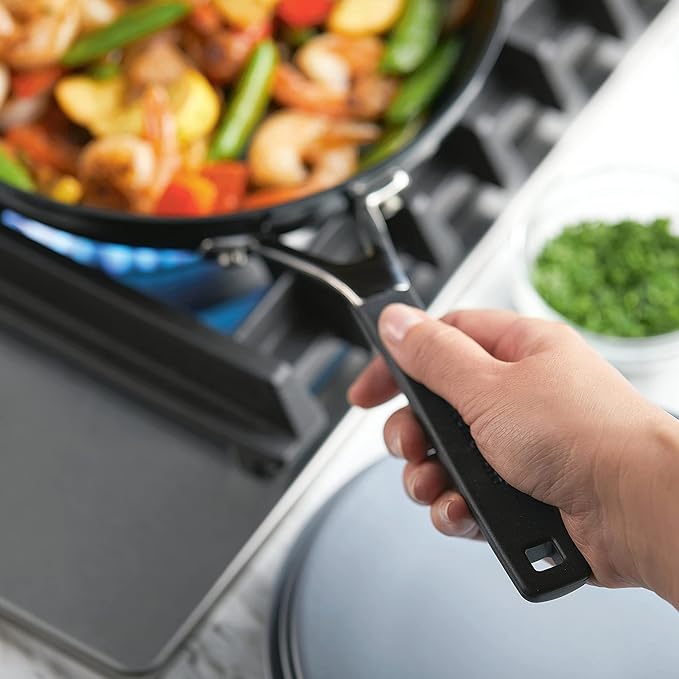 KitchenAid Hard Anodized Nonstick Frying Pans/Skillet Set, 8.25 Inch and 10 Inch, Onyx Black