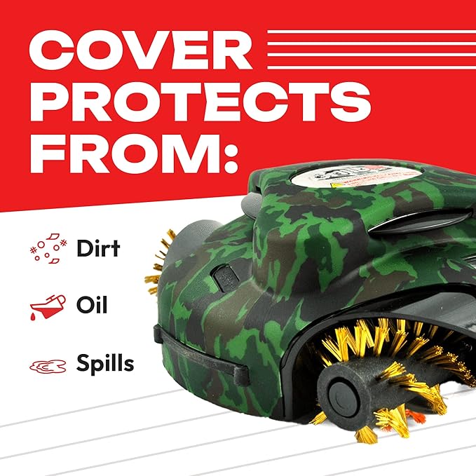 Grillbot Silicone Covers, Ultimate Protection for Your Robotic Grill Cleaner - Durable, Heat & Weather Proof, Easy-to-Use Grillbot Skin