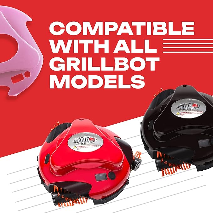 Grillbot Silicone Covers, Ultimate Protection for Your Robotic Grill Cleaner - Durable, Heat & Weather Proof, Easy-to-Use Grillbot Skin