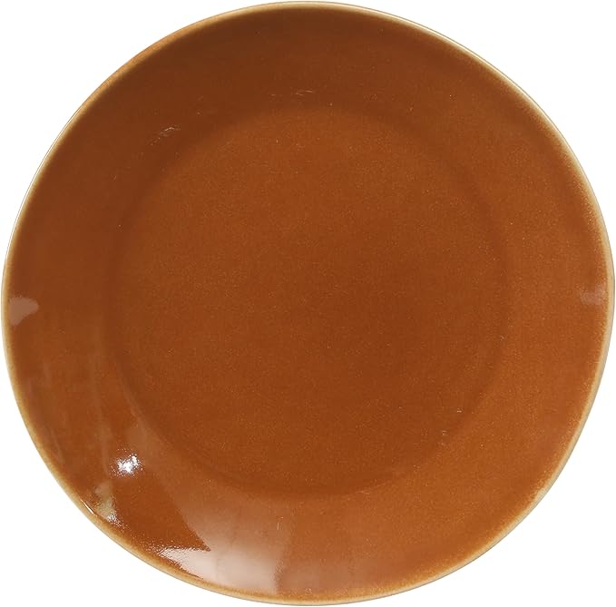 Bloomhouse Montecito Breeze 16 Piece (Service for 4) Double Plates and Bowls Stoneware Reactive Glaze Dinnerware Set - Terracotta Canyon