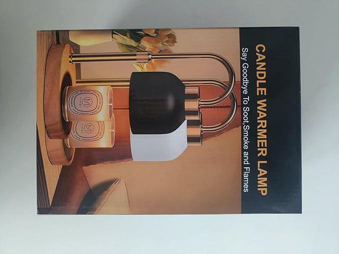 Candle Warmer Lamp with Dimmer Adjustable Height,Mothers Day Gifts,Electric Wax Warmer Vintage Home Decor,2/4/8H Timer,Wax Melt Warmer for Scented Jar Candles
