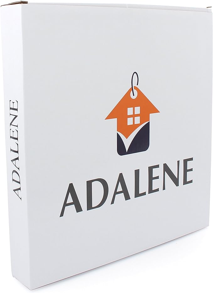 Adalene 13-Inch Decorative Wall Clock Silent Non-Ticking - Vintage Retro Rustic Battery Operated Kitchen Wall Clock - Large Wall Clocks for Living Room Décor, Office, Bathroom