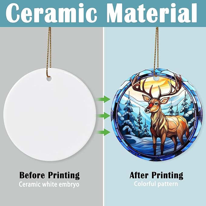 Christmas Ornament, Elk Ornament, Christmas Decorations for Tree, Heirloom Keepsake, Gift Idea