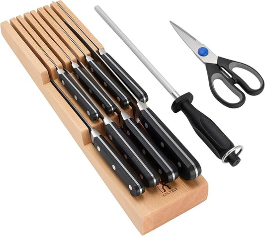 HENCKELS Classic Razor-Sharp Set (Natural In-drawer, 11-pc)