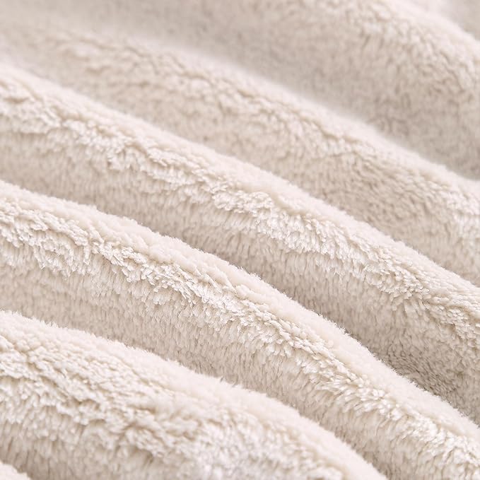 Bath Towel Set,Premium Microfiber Bathroom Towel-2 Extra Large Bath Sheets,2 Hand,2 Washcloths,Super Soft Highly Absorbent Luxury Shower Towels(Cream, 6Piece)