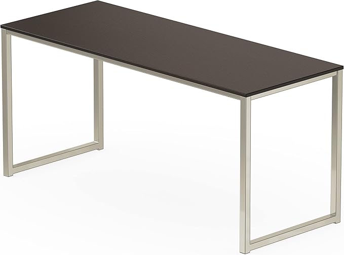 SHW Mission 55-Inch Home Office Computer Desk, Espresso