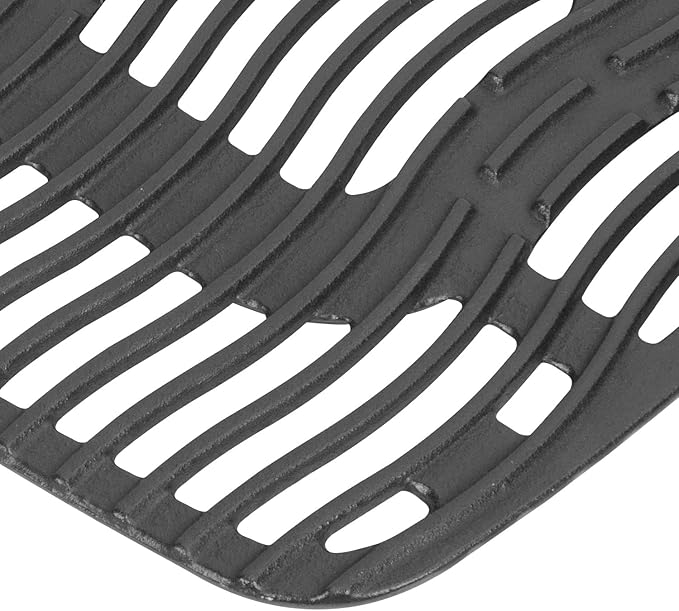 Cast Iron Grill Grates for Napoleon Gas Grill All TravelQ 285 Series, Napoleon Pro285x, PRO285X-BK, PRO285, PRO285-BK, TQ285X, TQ285X-1, TQ285X-BL, Napoleon Travelq Pro 285 accessories,Non-Stick,2PCS