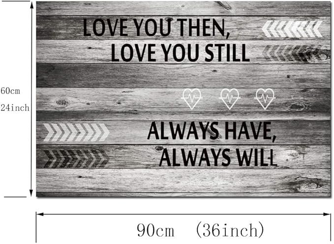 A71869 Canvas Wall Art Love You Still Large Wall Art (Ready to Hang) for Master Bedroom Wall Decor