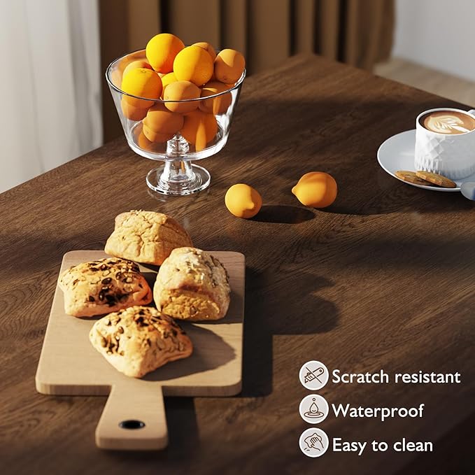 HOMMPA Lift Top Coffee Table with Storage for Living Room,Mid Century Modern LED Coffee Table, 3 Tiers Farmhouse Wood Center Tea Table with 2 Open Shelves，Walnut